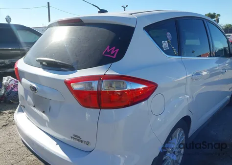 2013 Ford C-Max Hybrid Sel from USA, damaged, VIN 1FADP5BU0DL522812